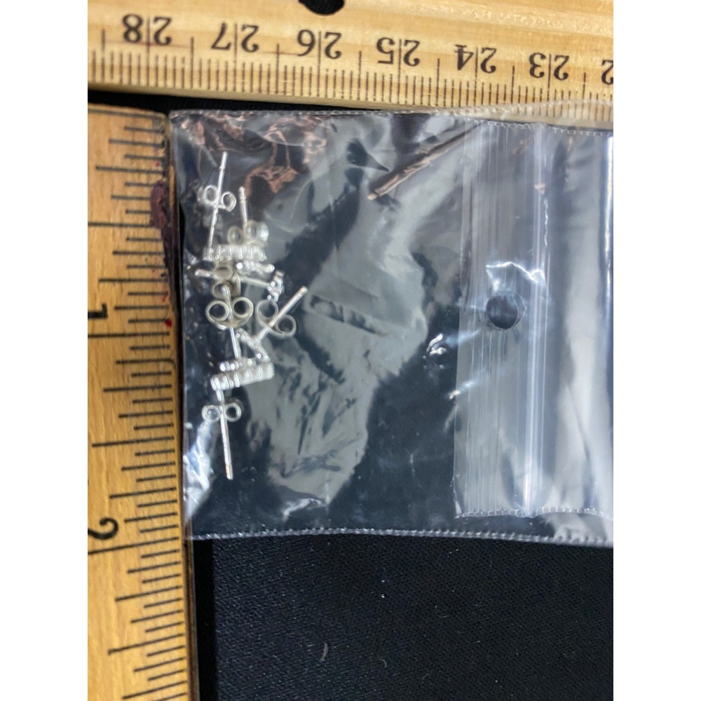 Bulk Lot Silver Tone tone Earring‎ Backs and Posts Replacement Findings